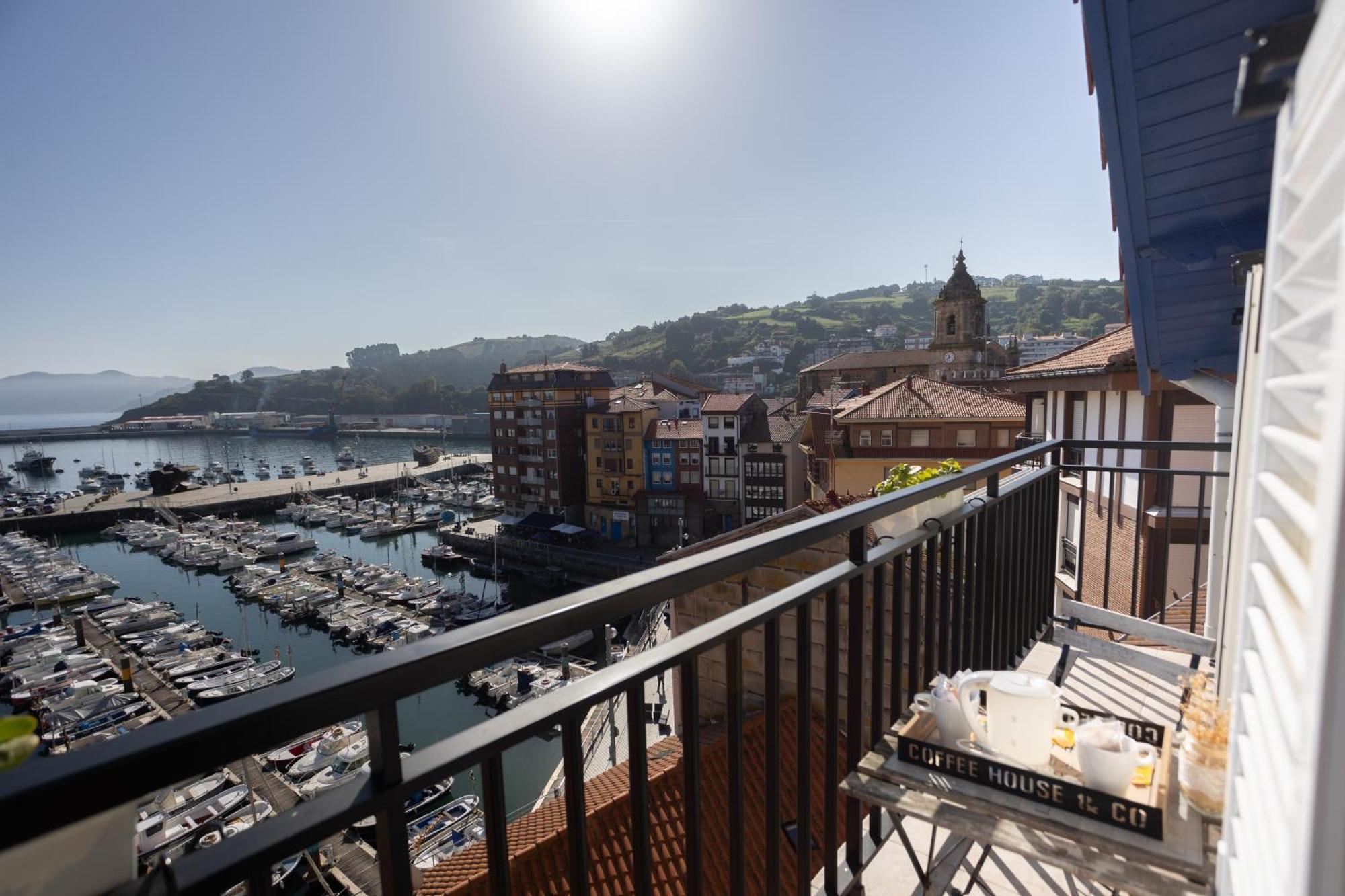 Apartamento Torrontero con vistas al mar Bermeo Exterior foto